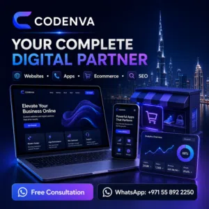 Professional Website & Mobile App Development in UAE Codenva