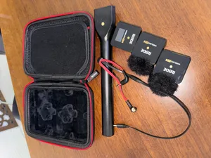 Rode Wireless Go 2, used for just 3 months with bag, stick handle and special cable for mobile
