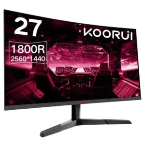 شاشات جيمنج KOORUI27 – 27 INCH FHD انش27 بمعدل تحديث 144Hz افضل شاشه جيمنج شامل توصيل