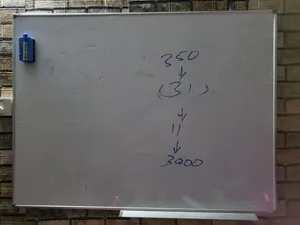 90cm×120cm white board