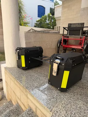 Side boxes for any motorcycle