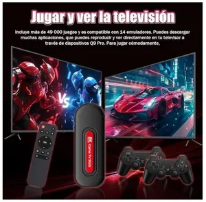 احدث جيم ستيك اندرويد 8K وتيفي بوكس TV Box اصلي اكثر من3 الاف لعبةمع تحويل شاشتك العادية الى اندرويد