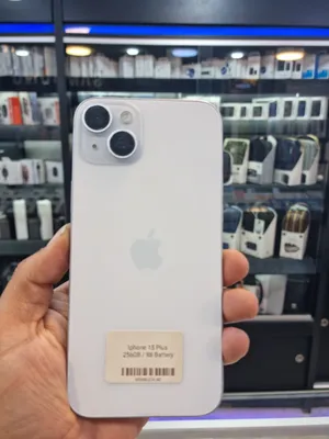 موبايل آبل ايفون 15 بلس iphone 15 plus بطارية 88 مساحة 256GB افضل سعر بالمملكة متوفر توصيل بسعر رمزي