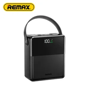 باور بانك Remax FP-1 سعة 100000mAh شحن سريع 27W مع كشاف LED