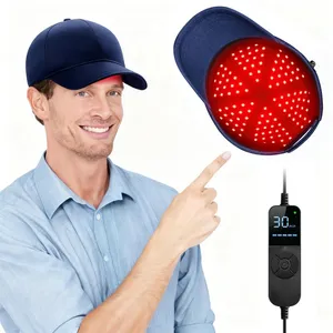 طاقيه طبيه احدث علاج لحل مشاكل الشعر  و منع تساقطه و تكثيفه لكلا الجنسين بثلاث انظمه اشعه محفزه بويص