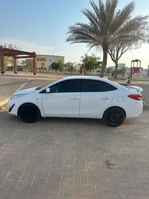 2019 Toyota Yaris Sedan for Urgent Sale – White, Excellent Condition, Gasoline Engine
