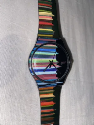 ساعة Swatch أصلية مناسبة للنساء والرجال