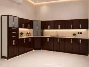 PREMIUM ALUMINIUM KITCHEN CABINET FOR SALE 570Cm 8Pes Factory / Workshop Price – No Middleman!