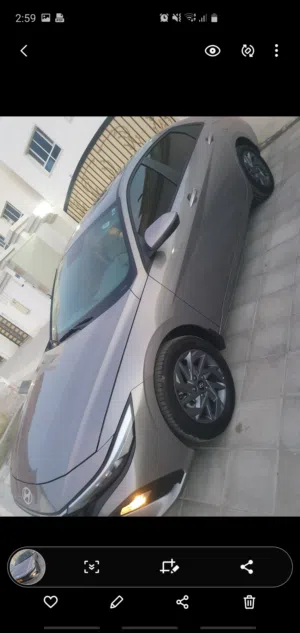 Elentra 2024 grey colour  hyundai  GCC origin