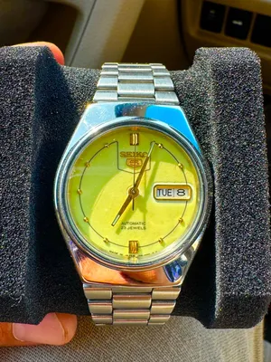 سيكو 5 راديوم seiko 5 full lume