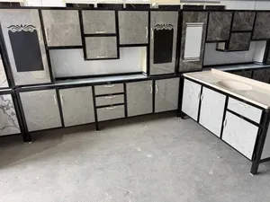 مترين ونص مع ملحق وسنك مترونص مرمر ((كاونترات المنيوم صيني))