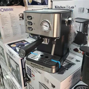 Cafetière KitchenLab 5en1 poudre et capsules 20Bar 1050W