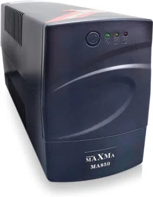 UPS بسعة 850VA من شركة Maxma. مسعمل استعمال بسيط 280د