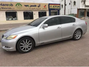 لكزس GS 300 موديل 2007 باللون الفضي، سيارة صالون أوتوماتيك للاستئجار الشهري
