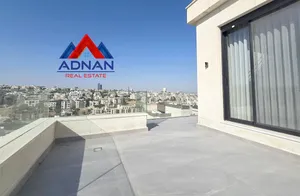 رووف مفروش فخم و مطل في ارقى مناطق عبدون للإيجار السنوي مكون من 2 نوم