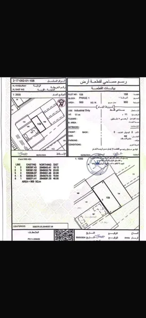 ارض صناعية للبيع ف لخابورة