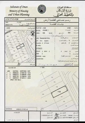 ارض بموقع مميز في ارض الطيب