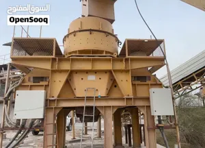 للبيع: كسارة صدمية عمودية (VSI) موديل SVI-12 – نظيفة جداً وتنتج رمل كسارة