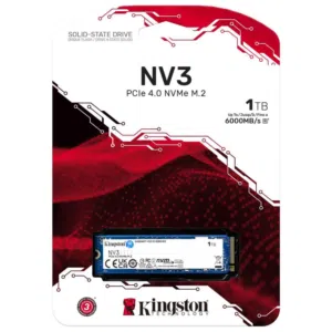 1TB/1000GB KINGSTON M.2 NVME GEN 4.0 3D NAND UP TO 6000MB/s DESKTOP - LAPTOP GAMING SSD
