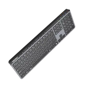 كيبورد MeeTion WK330، لوحة مفاتيح لاسلكية Wireless Keyboard، 2.4G + Bluetooth