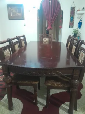 طاولة سفرة 8 كراسي
