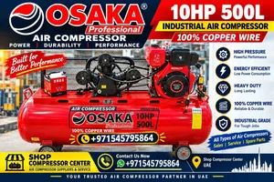 Diesel Engine Air Compressor 500Liter 11Hp