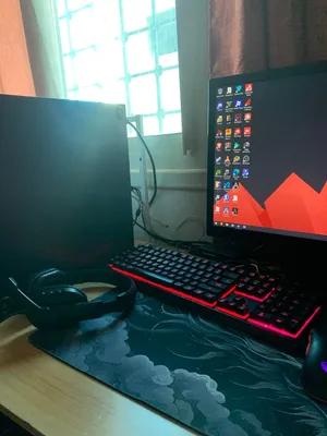 كمبيوتر Gaming من شركة HP كارت GTX 1650 4 gو بمعالج i5 6500 مع شاشه و كيبورد و ماوس و سماعه