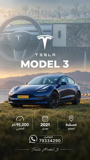 Tesla Model 3, 2021