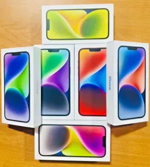 شرق اوسط iphone 14 (128GB) ايفون 14 جديد كفالة لمدة 12 شهر