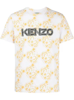 Kenzo Tiger Designed T Shirt تيشيرت كنزو مصمم بنمور