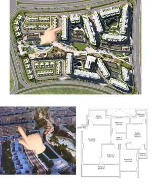 150 m2 3 Bedrooms Apartments for Sale in Cairo Fifth Settlement