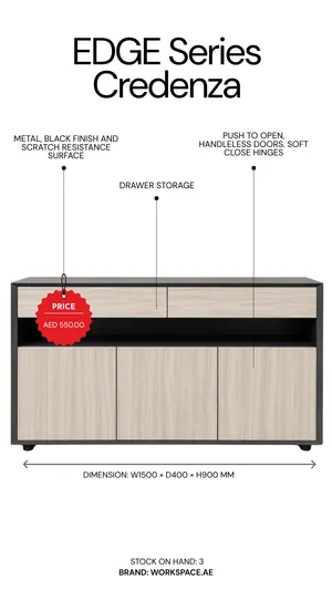 Drawer Storage EDGE Series Credenza