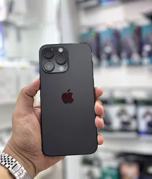 عرض خااص : iPhone 14 pro max 512gb هواتف نظيفة جدا بحالة الوكالة بدون أي مشاكل مع ضمان