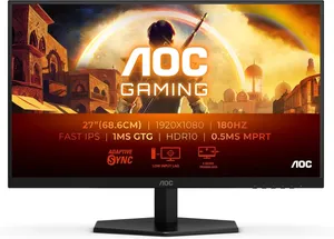 AOC 27G42E 27-Inch 180Hz FHD IPS Gaming Monitor