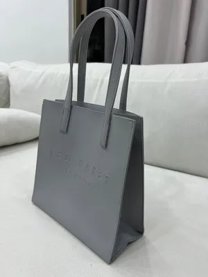 شنطه تيد بيكر براند اصلي توت باق ted baker london bag original brand tote bag grey