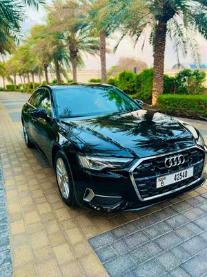 Audi A6 model 2024  5 seat screenسيارة اودي موديل حديث خليجي بها شاشه ومثبت سرعه كراسي جلد وشاشه