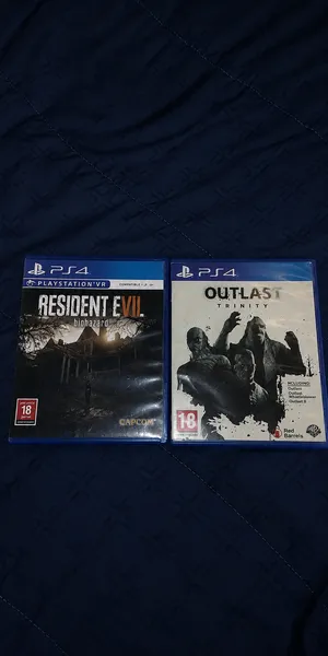 شريط اوت لاست / Outlast و شريط ريزدنت ايفل 7 / Resident Evil 7