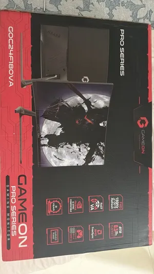 الماركة: GameOn * الموديل: GOC24F180VA * الحجم: 24 بوصة * نوع الشاشة: Gaming Monitor