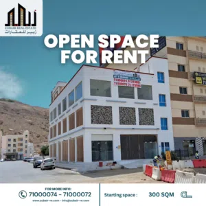 فرصة مميزة للإيجار – مبنى تجاري في المحج على الشارع العام مقابل مركز قطع غيار تيوتا واللولو