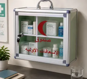 صندوق الإسعافات الأولية وقت الطوارئ ما بدك غيره هاد الصندوق إشي أساسي بأي بيت أو شغل.