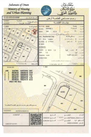 Residential Land for Sale in Muscat Amerat