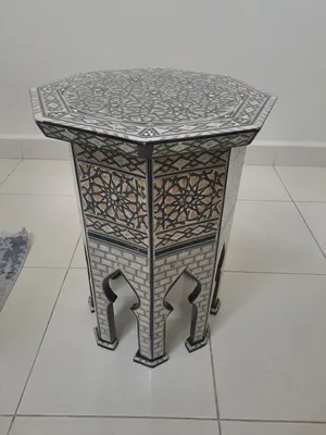 طاولة صدف سوري أصلي – شغل يد أنيق وفخم