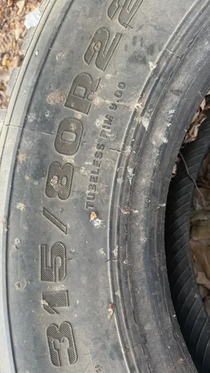 Used tire for trailer truck