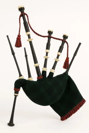 قربة إنجليزي Fraser Warnock Acetal Bagpipe