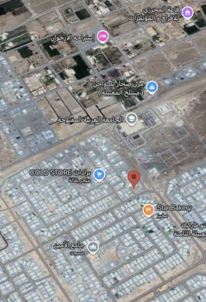 فرصه ارض روعه المعبيله الثامنه قريب مسجد الامين300م فرصه مع هاله.