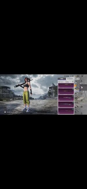 حساب ببجي البيع