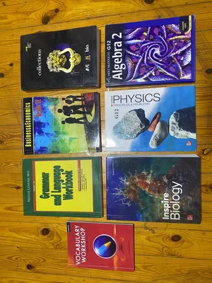 7 American diploma books ( grade 12)
