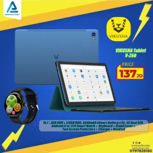 تابلت فيكوشا Tablet Vikusha V-Z60 10.1 Inch 8GB Ram 128GB بافضل الاسعار