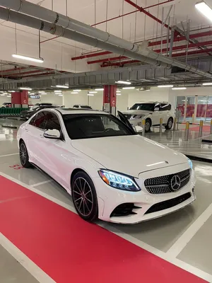 Mercedes C300 2021 (White) – Ultra Clean w/ Factory Ambient Lighting
