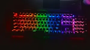 كيبورد ميكانيكي ممتاز وبحاله جيدة Keyboard mechanical